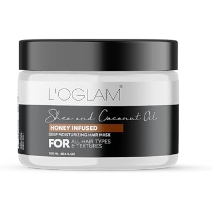 L'OGLAM Shea And Coconut Oil Hair Mask 300 ML - Image 1